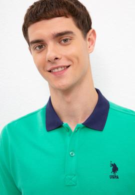 Erkek Yeşil Polo Yaka T-Shirt - 50218823176