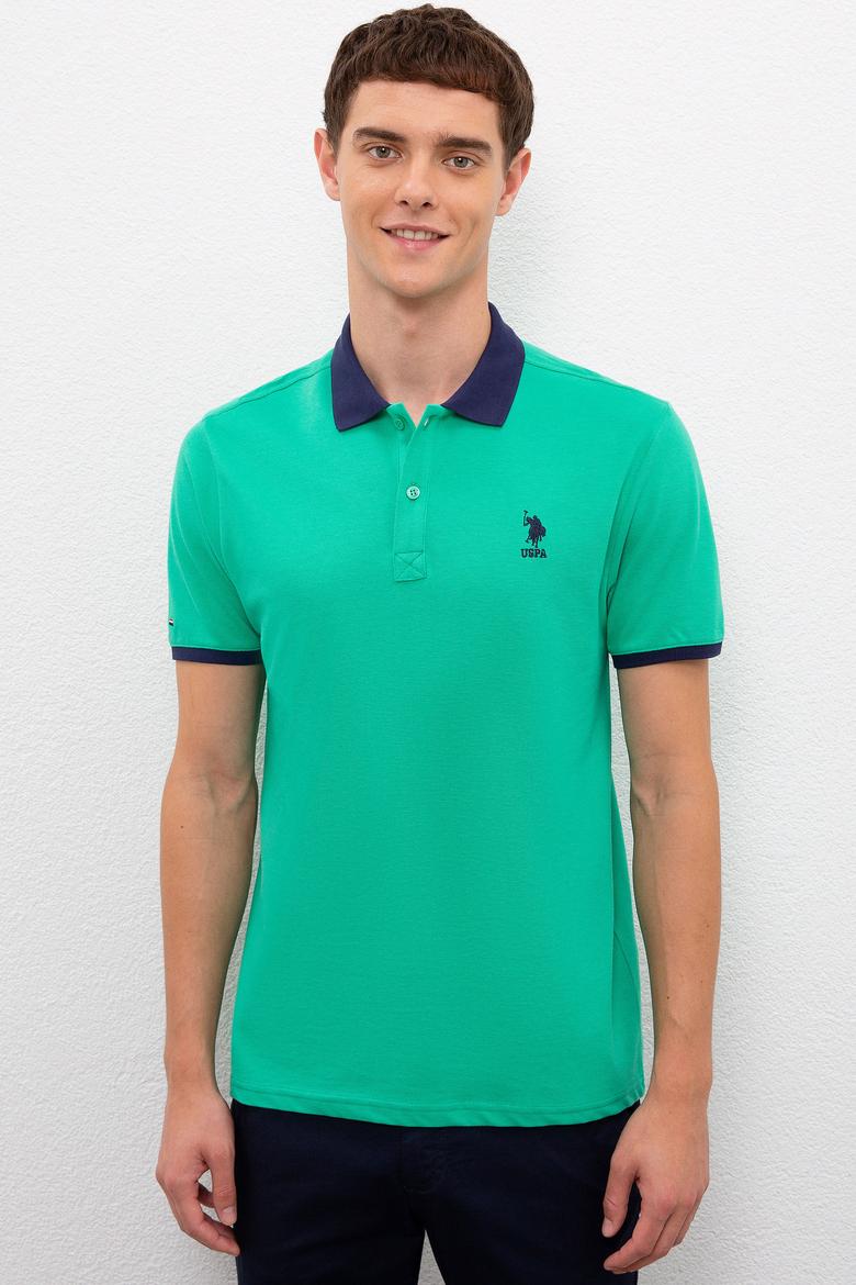 Erkek Yeşil Polo Yaka T-Shirt