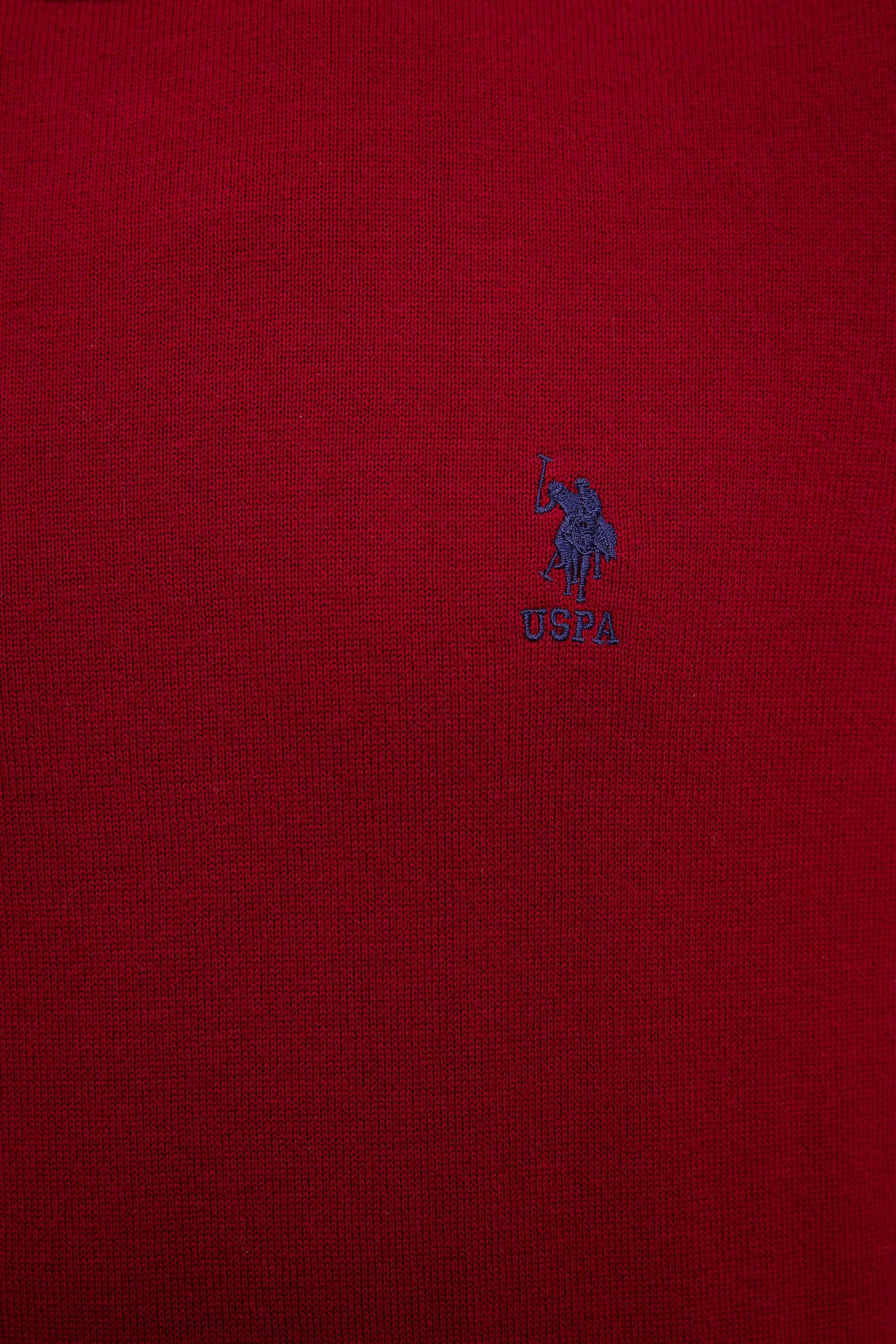 Erkek Bordo Basic Kazak