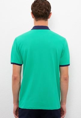 Erkek Yeşil Polo Yaka T-Shirt - 50218823176