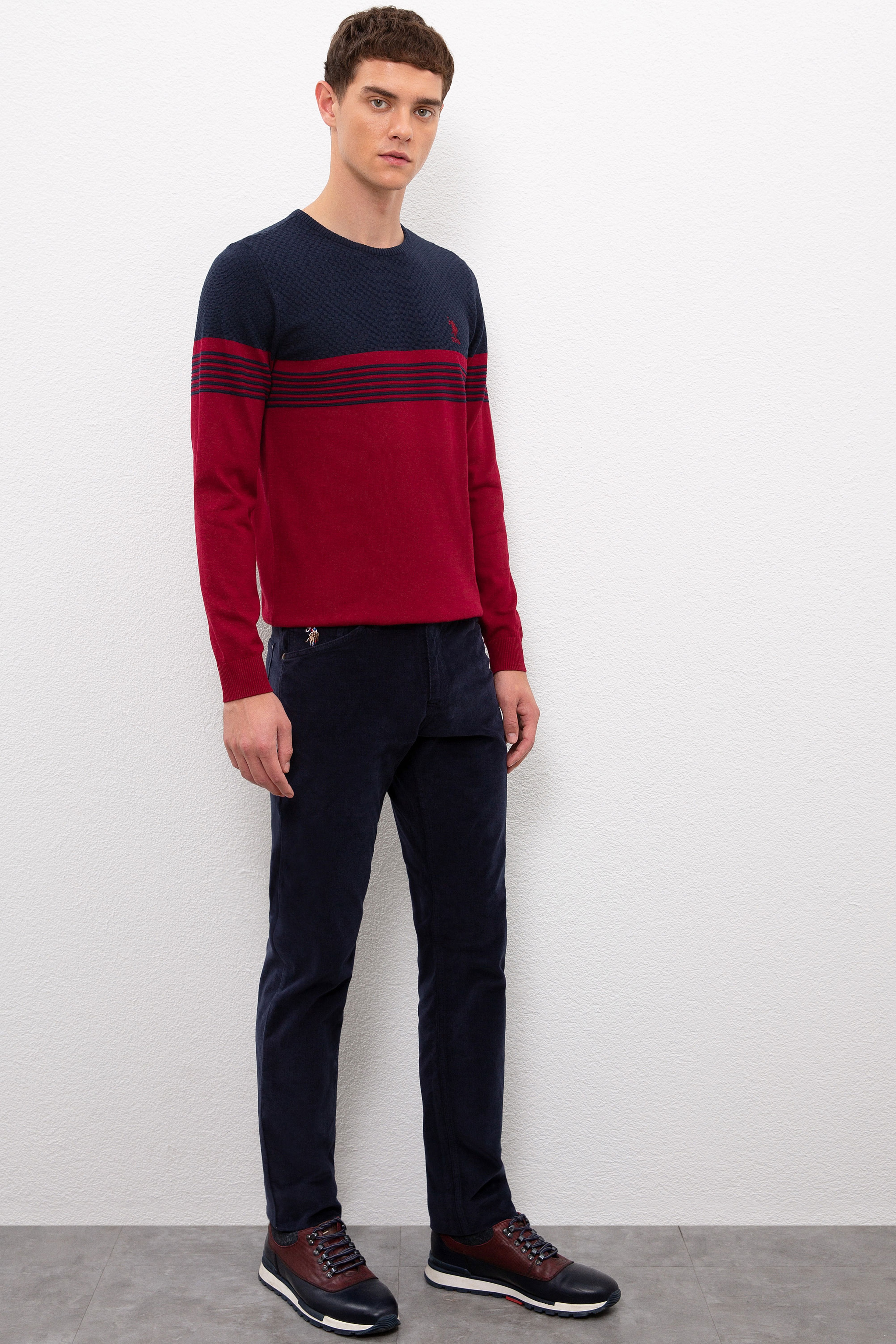 Erkek Lacivert Chinos - Image 2