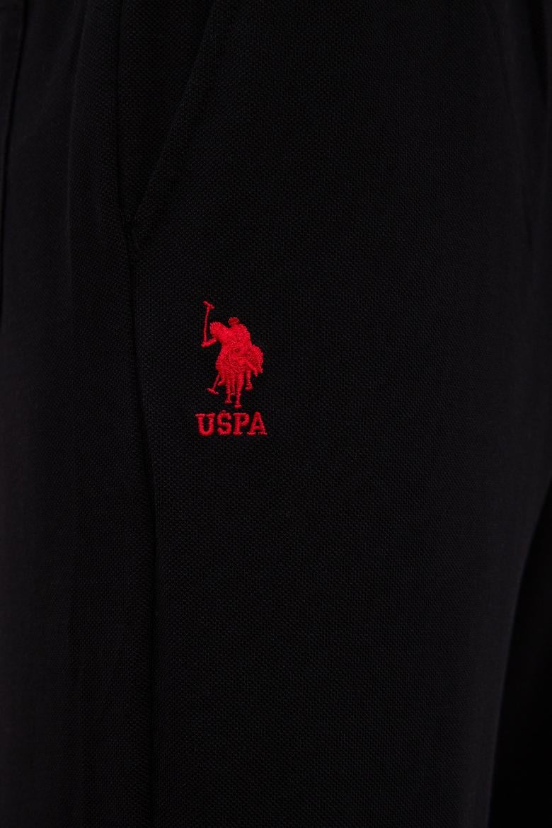 Erkek Siyah  Örme Şort - 50222631033