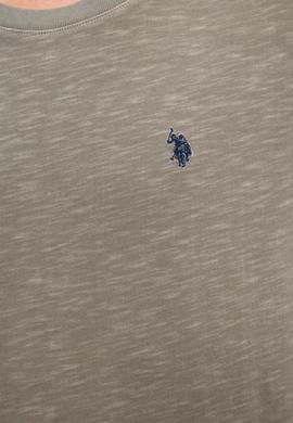 Erkek Haki Basic Tişört - 50220102005