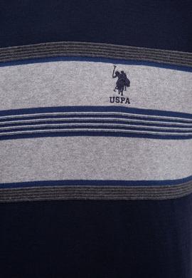 Erkek Lacivert Bisiklet Yaka Triko Kazak - 50223819008