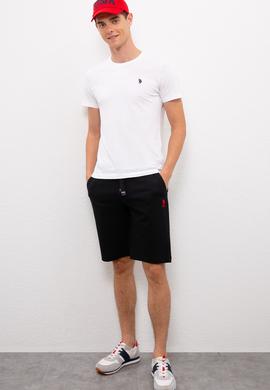 Erkek Siyah  Örme Şort - 50224107020