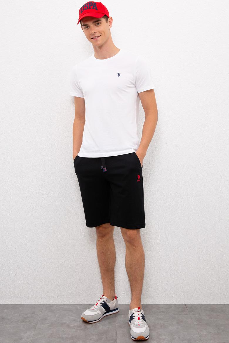 Erkek Siyah  Örme Şort - 50224107020