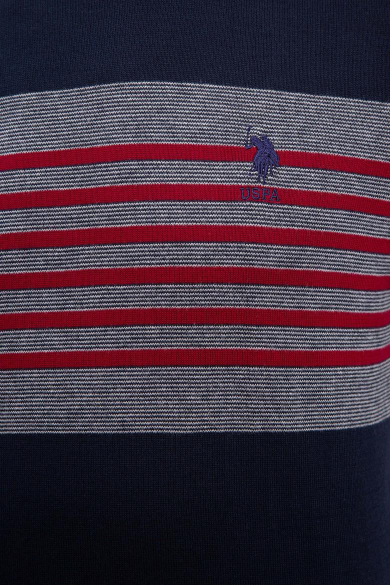 Erkek Lacivert Bisiklet Yaka Triko Kazak - 50229201007