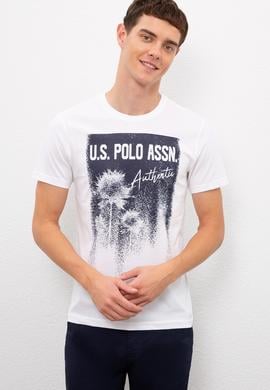 Erkek Beyaz Tişört - 50218012016