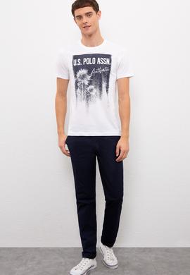 Erkek Beyaz Tişört - 50218012016