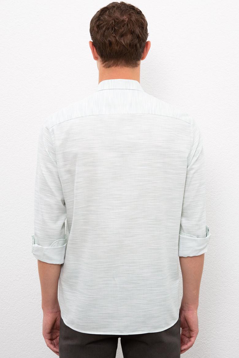 Erkek Yeşil Gömlek Uzunkol - 50218748010