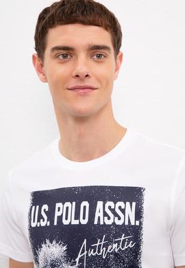 Erkek Beyaz Tişört - 50218012016