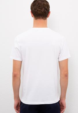 Erkek Beyaz Tişört - 50217767006