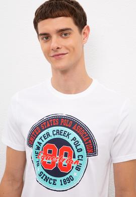 Erkek Beyaz Tişört - 50217767006