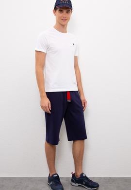 Erkek Lacivert Örme Şort - 50222631023