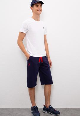 Erkek Lacivert Örme Şort - 50222631023