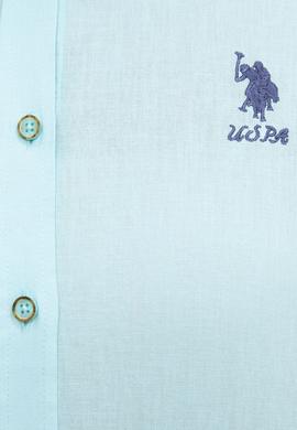 Kadın Mavi Gömlek Uzunkol Basic - 50200157062