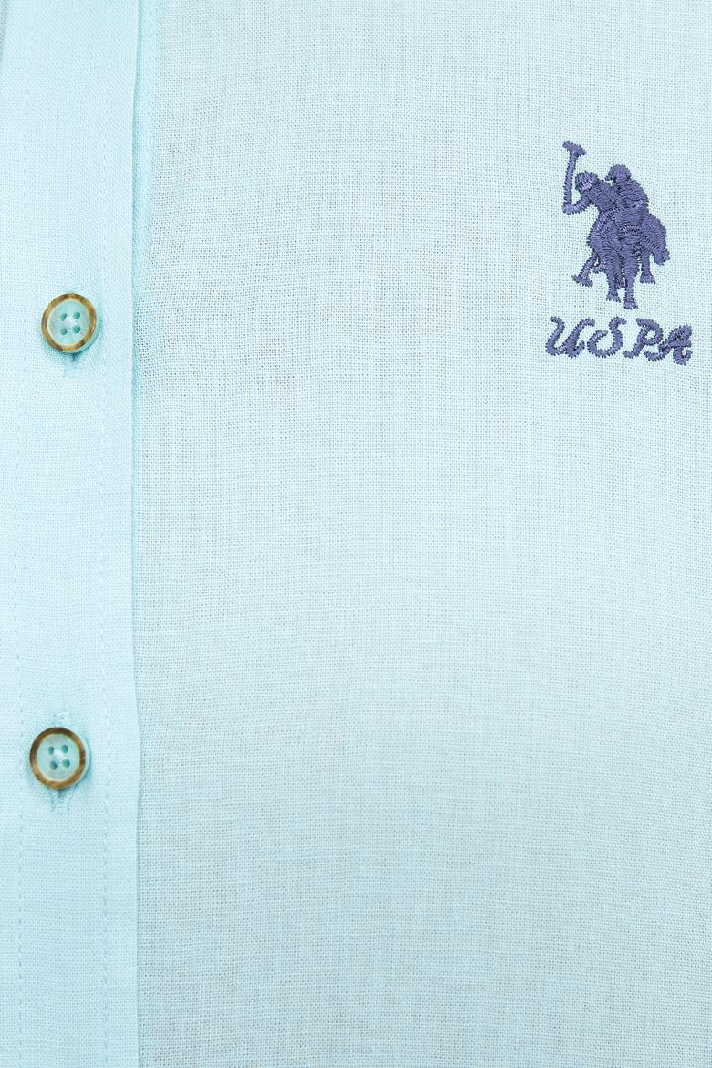 Kadın Mavi Gömlek Uzunkol Basic - 50200157062