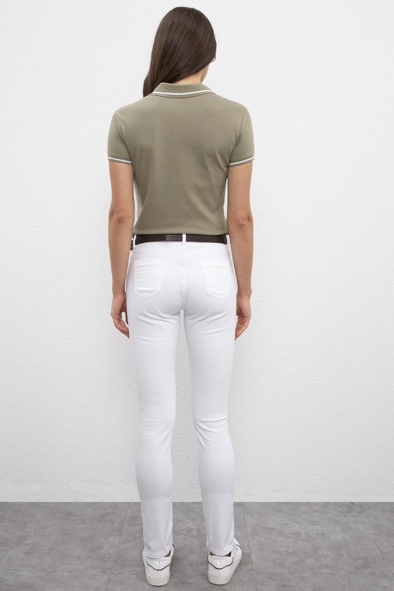 Kadın Beyaz Pantolon - 50202690018