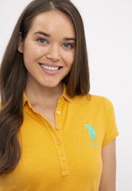 Kadın Sarı Basic T-shirt - 50202093063