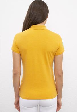 Kadın Sarı Basic T-shirt - 50202093063