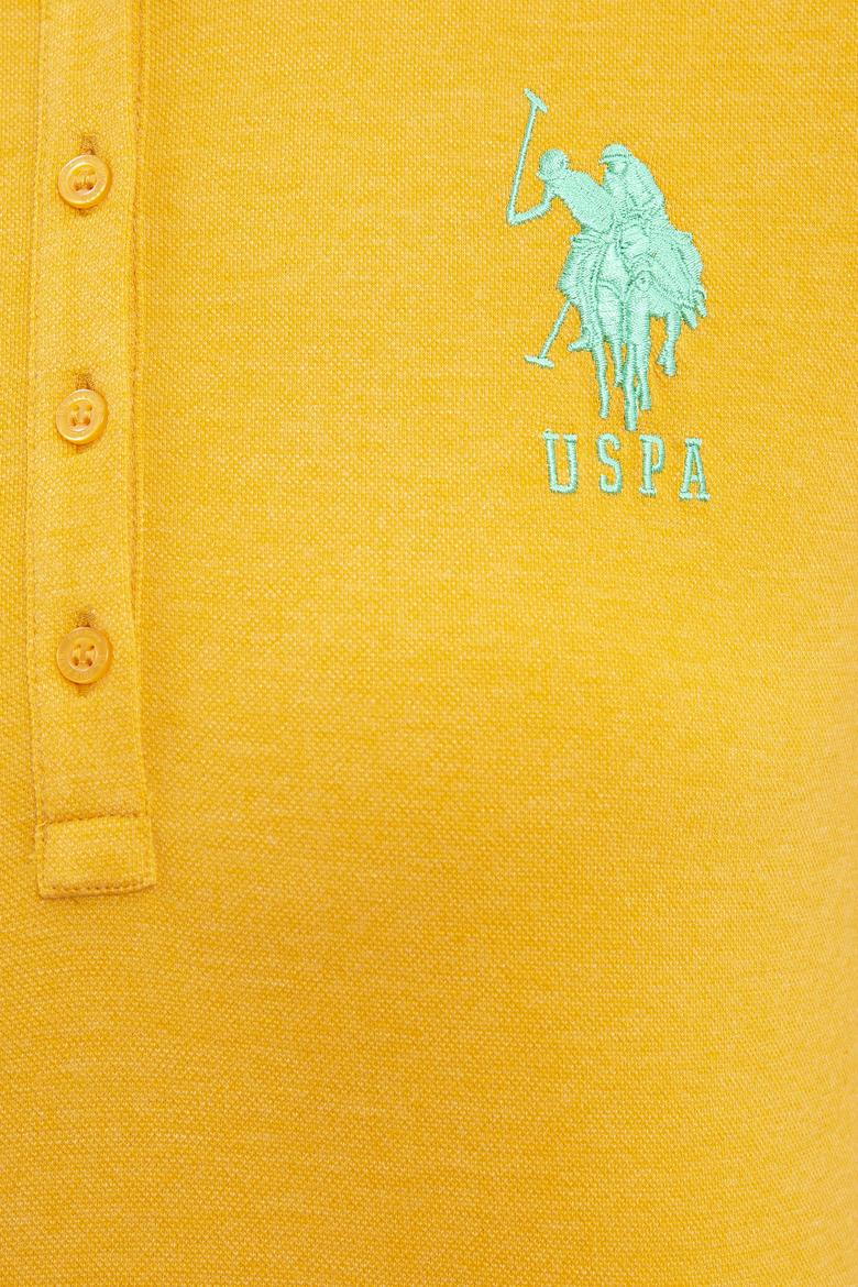 Kadın Sarı Basic T-shirt - 50202093063