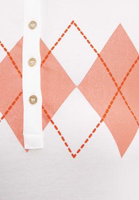 Kadın Beyaz Polo Yaka T-Shirt - 50217749003