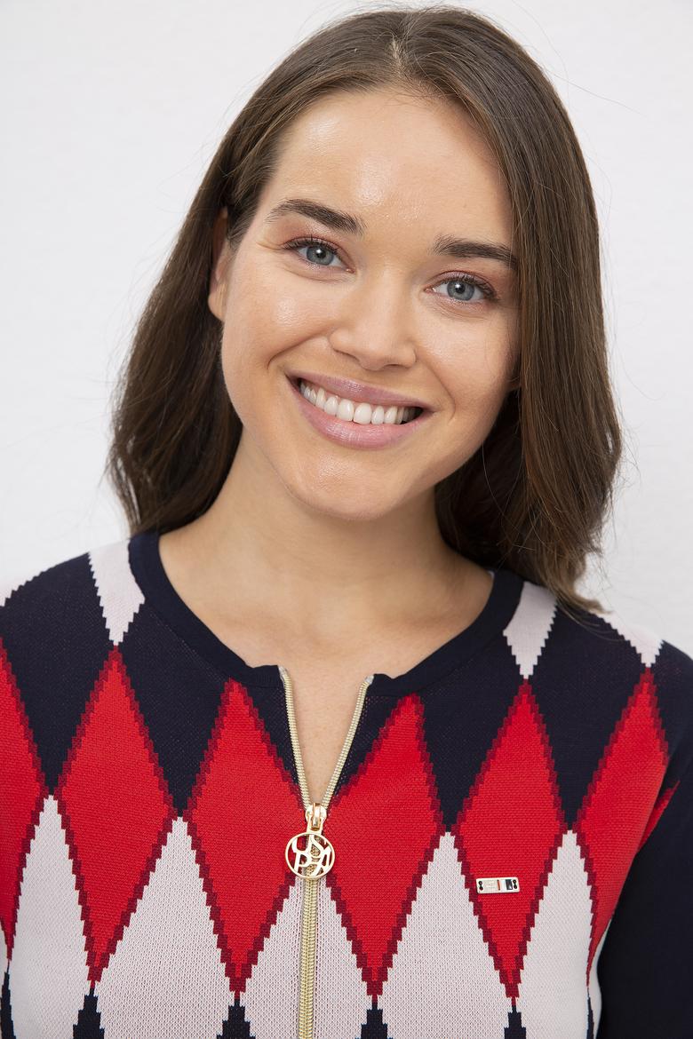 Kadın Lacivert Triko Hırka - 50200298011