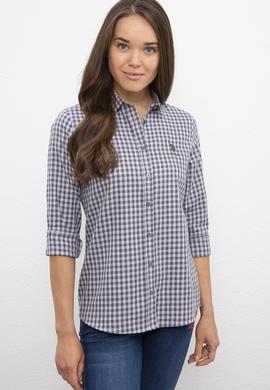 Kadın Gri Gömlek Uzunkol - 50207940033