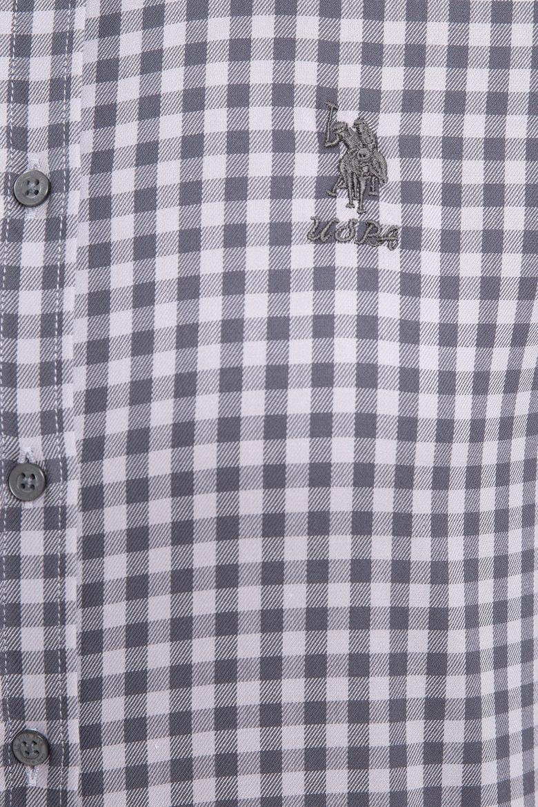 Kadın Gri Gömlek Uzunkol - 50207940033