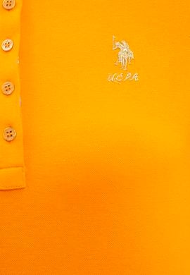 Kadın Turuncu Polo Yaka T-Shirt Basic - 50217719159