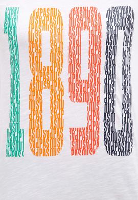 Kadın Beyaz Bisiklet Yaka T-Shirt - 50222314001