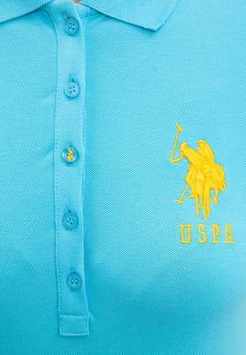 Kadın Turkuaz Polo Yaka T-Shirt Basic - 50221036103