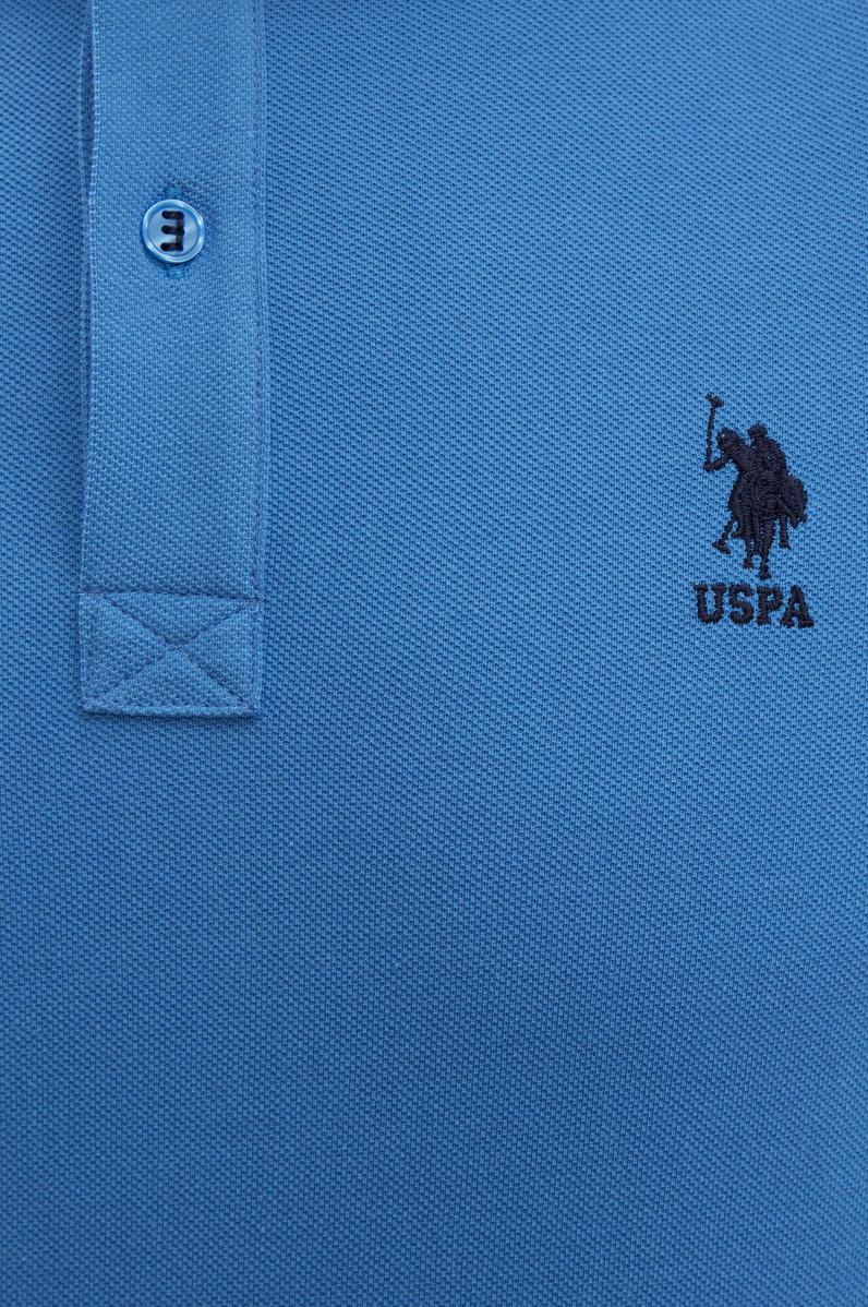 Erkek Kobalt Mavi Basic Tişört