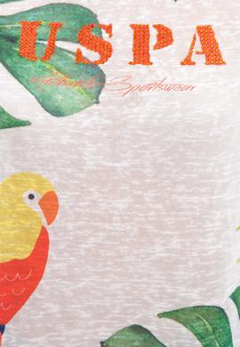 Kadın Beyaz Bisiklet Yaka T-Shirt - 50201641002