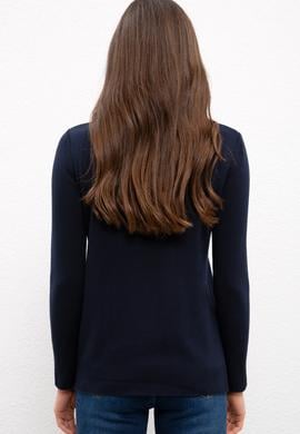 Kadın Lacivert Kazak - 50223950007