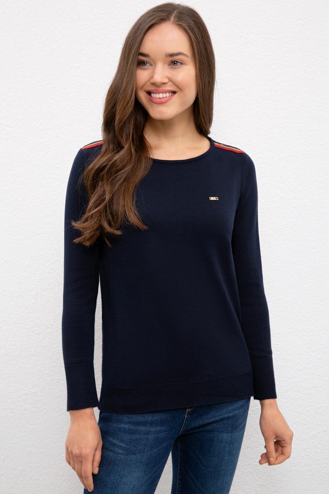 Kadın Lacivert Kazak