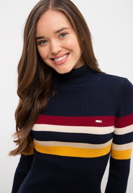 Kadın Lacivert Kazak - 50223954007