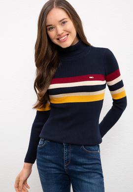 Kadın Lacivert Kazak - 50223954007