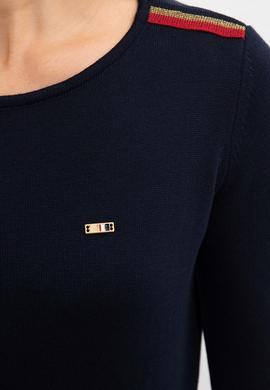 Kadın Lacivert Kazak - 50223950007