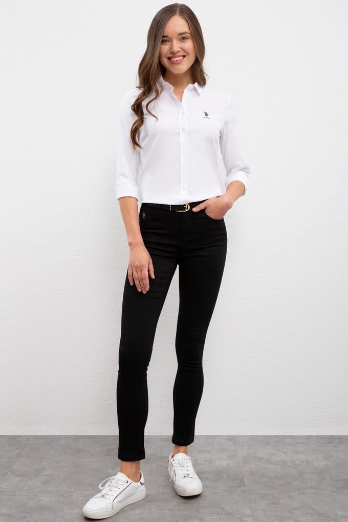 Kadın Siyah Jean Pantolon