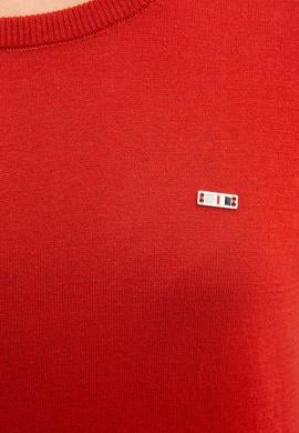 Kadın Turuncu Triko Kazak Basic - 50224704092