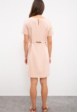 Kadın Pembe Dokuma Elbise - 50218489001