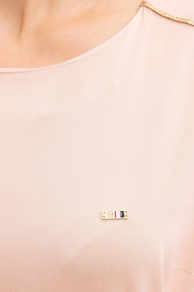 Kadın Pembe Dokuma Elbise - 50218489001