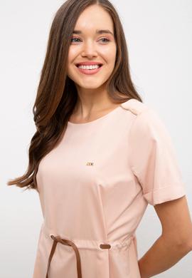 Kadın Pembe Dokuma Elbise - 50218489001