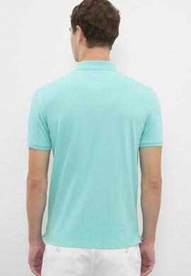 Erkek Mint Yeşili Polo Yaka T-Shirt Basic - 50222622034