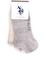Kadın Gri Melanj Çorap
