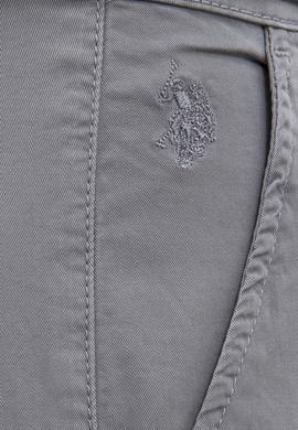 Erkek Gri Dokuma Bermuda Capri - 50218371023