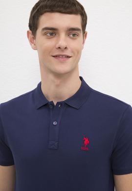 Erkek Lacivert Basic Tişört - 50222622014