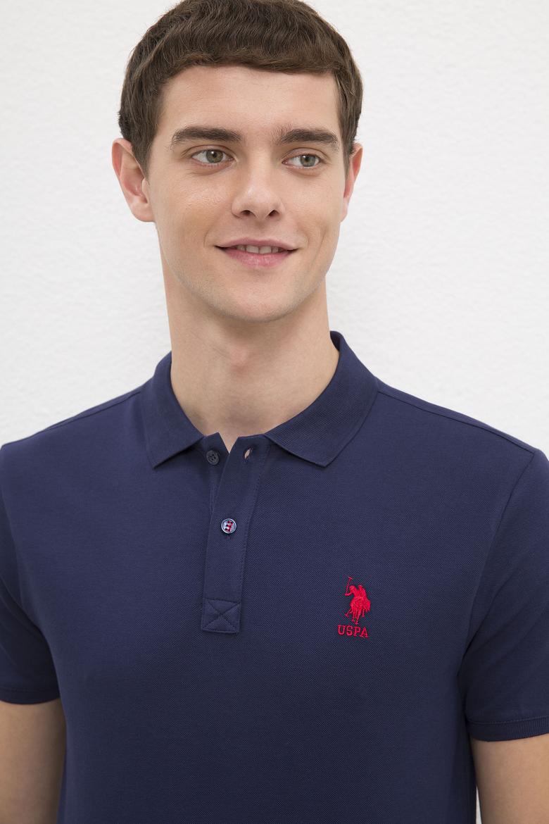 Erkek Lacivert Basic Tişört - 50222622014