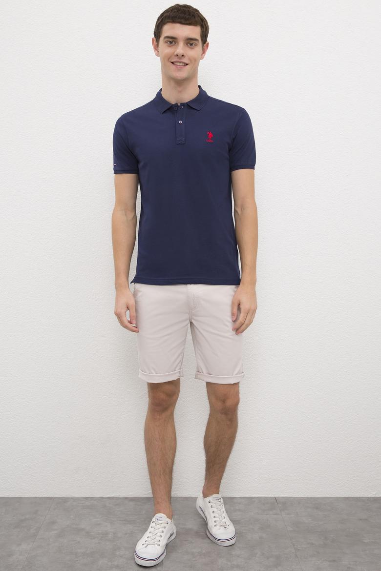 Erkek Lacivert Basic Tişört - 50222622014